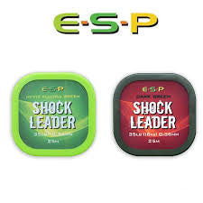 ESP Shock Leader - Hi Viz Green & Dark Green