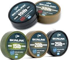 Nash SkinLink Hooklink NEW Skin Link Coated Braid Hook Link *Full Range*